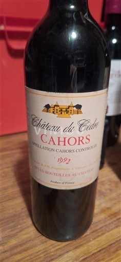 South West Cahors Château Cèdre 1992