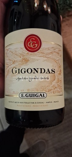 Rhônen laakso Gigondas E. Guigal 2021
