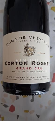 Borgogna Corton Grand Cru Domaine Chevalier Corton Rognet 2022