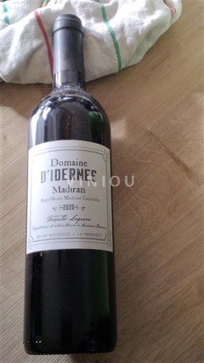 Sydväst Madiran Domaine Idernes 2020