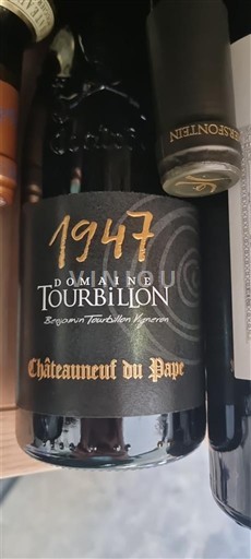 Rhônen laakso Châteauneuf-du-Pape Domaine Tourbillon 1947 2019