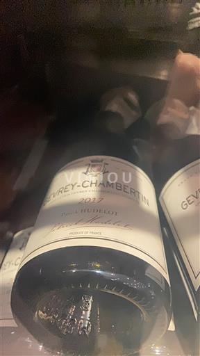 Bourgogne Gevrey-chambertin Pascal Hudelot 2017