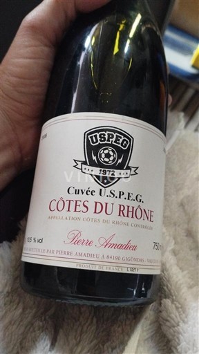 Rhônevallei Côtes-du-rhône Pierre Amadieu U.S.P.E.G. 2008