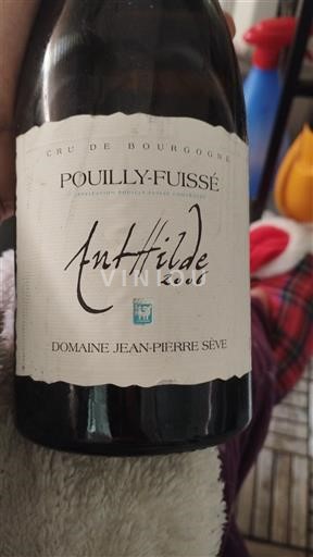 Burgundy Pouilly-Fuissé Domaine Jean-Pierre Sève Anthilde 2006