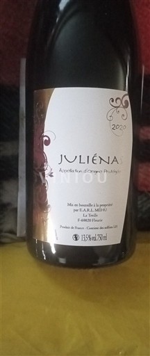 Beaujolais Juliénas EARL Méret 2020