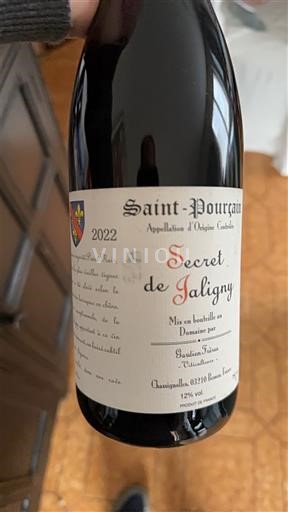Dolina Loare Saint-Pourçain Domaine Famille Chasselin Secret de Jaligny 2022