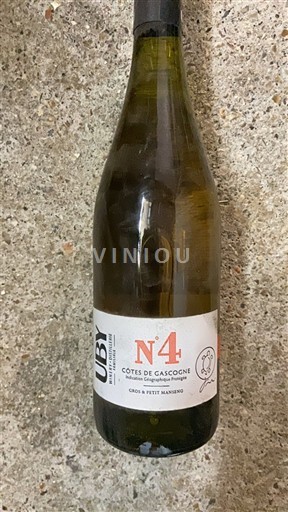 Tây Nam Côtes de Gascogne Domaine UBY Numéro 4 Không niên vụ