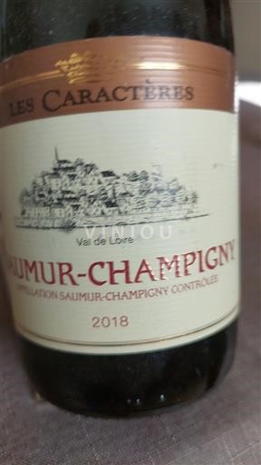 Loire Valley Saumur-Champigny Les Caractères 2018