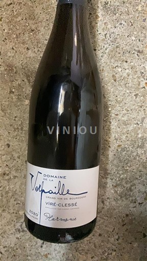 Burgundy Viré-clessé Domaine La Verpaillle Harmonie 2020