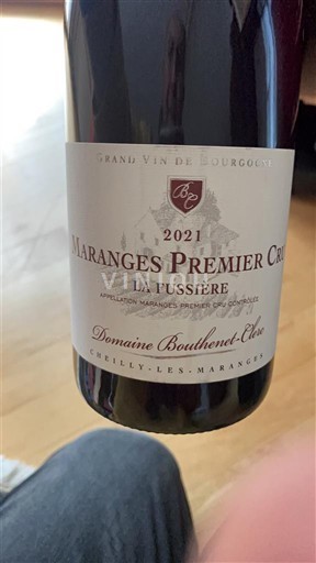 Bourgogne Maranges Premier Cru Domaine Bouthenet-Clau La Fussière 2021