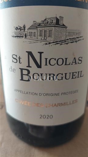 Loire-dalen Saint-Nicolas-De-Bourgueil Cuvée des Charmilles 2020