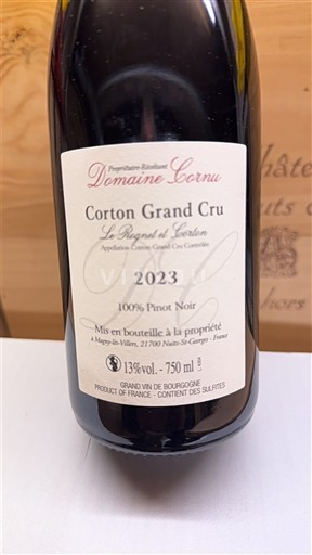 Bourgogne Corton Grand Cru Domaine Cornu Le Rognet et Corton 2023