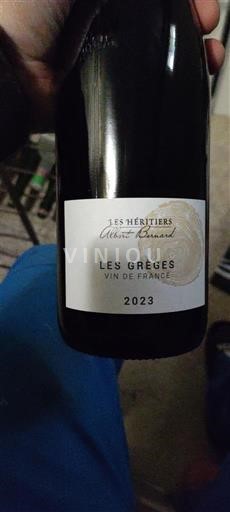 Bourgogne Ikke specificeret Les Héritiers Albert Berard Les Grèges 2023
