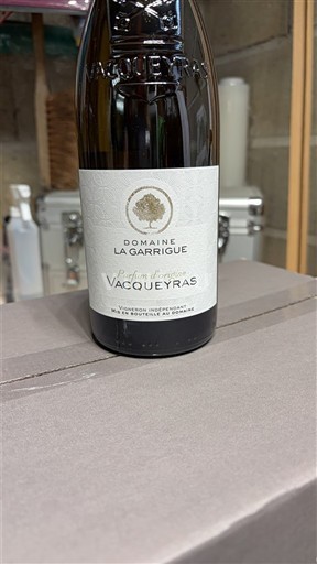 Rhônen laakso Vacqueyras Domaine La Garrigue Parfum d'Automne 2024