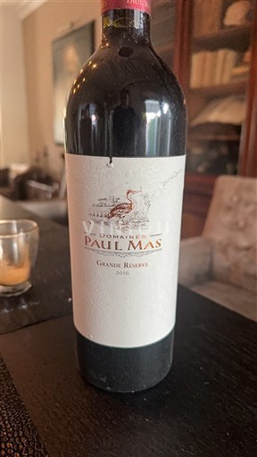 Languedoc Domaine S Paul Mas Grande Réserve 2016