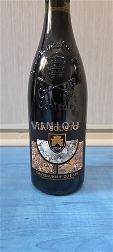 Rhônen laakso Châteauneuf-du-Pape Mousset-Barrot La Sousto 2014