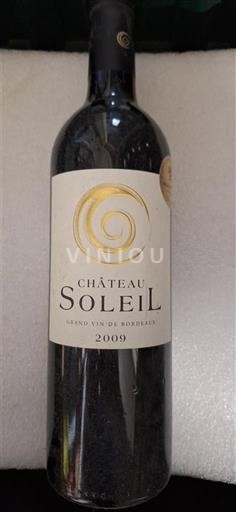 Bordéus Puisseguin-saint-émilion Château Soleil 2009