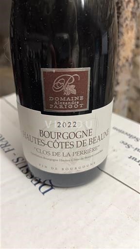 Bourgogne Ospecificerad Domaine Alexandre Parigot Clos de la Perrière 2022