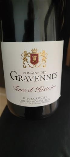 Rhône-dalen Ikke specificeret Domaine Des Gravennes Terre d'Histoire 2023