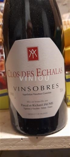 Thung lũng Rhône Vinsobres Clos des Echalats 2019