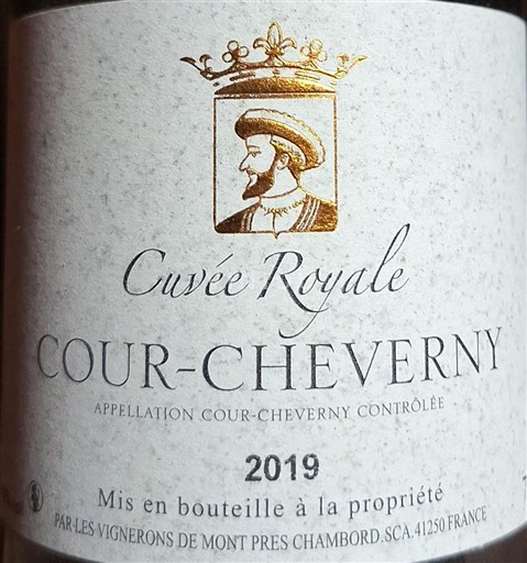 Loire-dalen Cour-cheverny Les Vignerons de Mont Prés Chambord Royale 2019