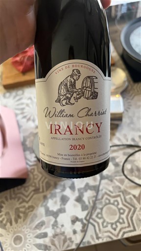 Burgundi Irancy William Charriaut 2020