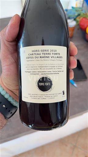 Rhônedalen Côtes-du-Rhône-Villages Château Terre Forte Hors-Série 2010
