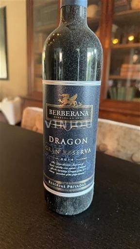La Rioja Rioja Berberana Dragon Gran Reserva 2015