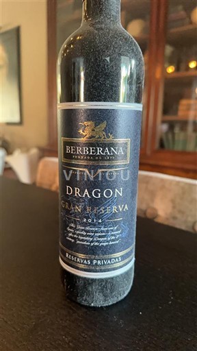 La Rioja Rioja Berberana Dragon Gran Reserva 2014