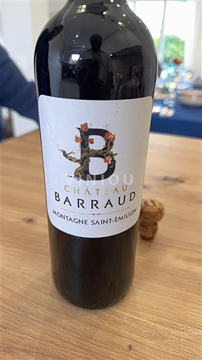 Bordeaux Montagne-Saint-Émilion Château Barraud 2018