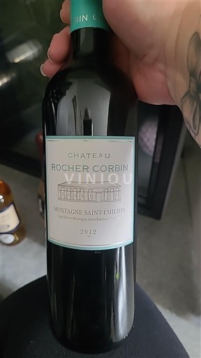 Bordeaux Montagne-Saint-Émilion Château Rocher Corbin 2012