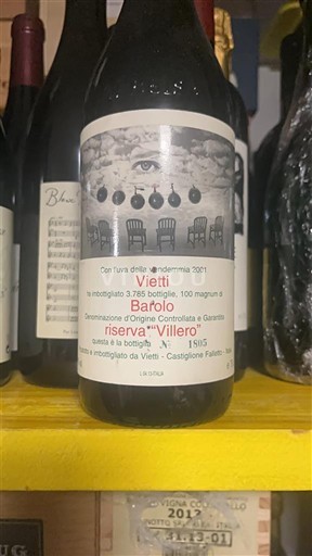 Piemonte Barolo Vietti Riserva Villero 2001
