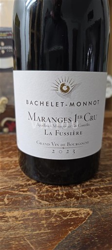 Bourgogne Maranges Premier Cru Bachelet-Monnot La Fussière 2023