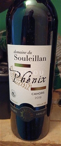 South West Cahors Domaine Souleillan Phénix 2018