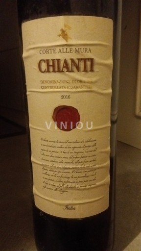Toscana Chianti Corte alle Mura 2016