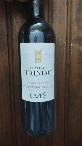 Roussillon Côtes du Roussillon Villages Château Triniac Không niên vụ