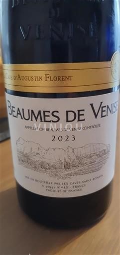 Thung lũng Rhône Beaumes de Venise Cave Augustin Florent 2023