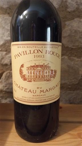 Bordéus Margaux Château Margaux Pavillon Rouge 1993
