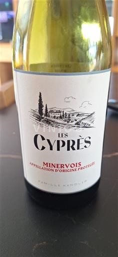 Languedoc Minervois Famille kandler Les Cyprès 2021