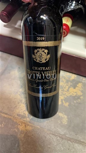 Bordeaux Saint-Émilion Grand Cru Grand Cru Château Trotte Vieille 2019