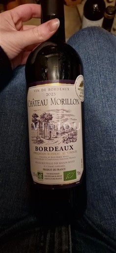 Burdeos Bordeaux Château Morillon 2023