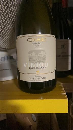 Umbria Vini dell'Umbria Castello della Sala Cervaro della Sala 2017