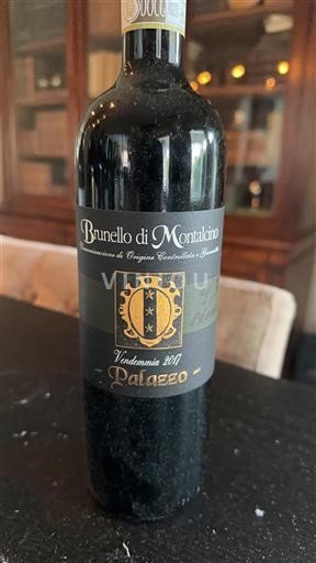 Toscane Brunello di Montalcino Palazzo 2017