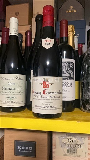 Burgundsko Gevrey-Chambertin Premier Cru Domaine Denis Mortet 1er Cru Lavaux St-Jacques 2002