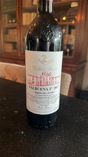 Kastilien och León Ribera del Duero Vega Sicilia Valbuena 5º 2017