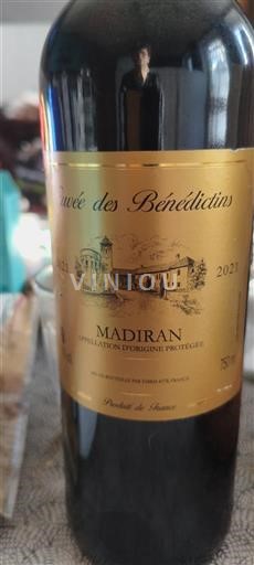 Sydväst Madiran Producteurs Plaimont des Bénédictins 2021