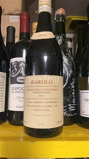 Piemonte Barolo Lorenzo Accomasso Rocche dell'Annunziata Vigna Rocchette 2014