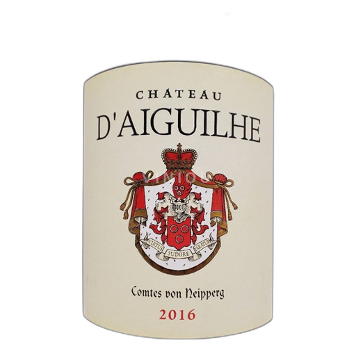 Bordeaux Castillon Côtes de Bordeaux Château Aiguilhe 2016