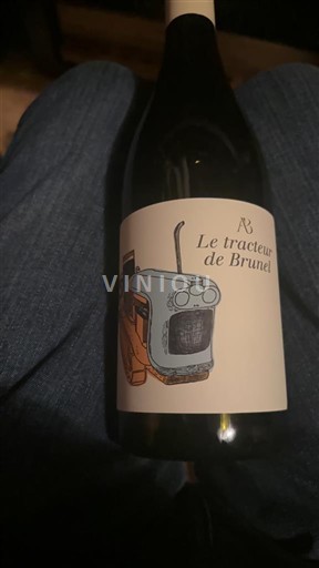 Rona dolina Côtes-du-Rhône Le tracteur de Brunel Neleten.