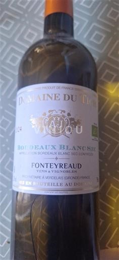 Bordeaux Bordeaux blanc Domaine Tich Fonteyreaud 2024